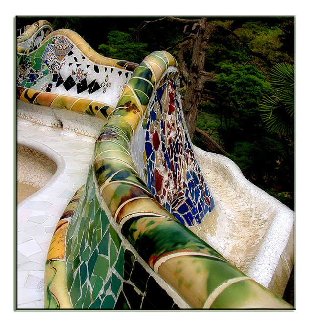 photo "Park Guel. Barselona. Gaudi. 4" tags: architecture, travel, landscape, Europe