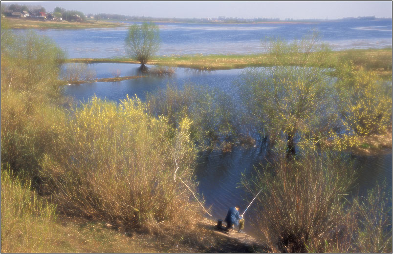 photo "Morning of the fisherman" tags: landscape, water