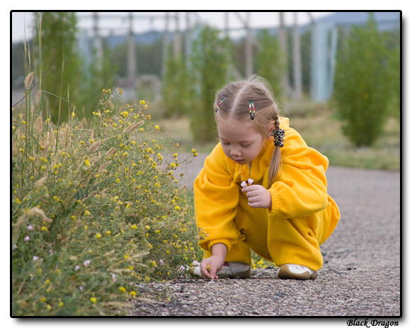 photo "One floret, two floret" tags: portrait, reporting, children