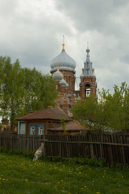 фото "Храм Иконы Божией Матери (2)." метки: архитектура, пейзаж, 