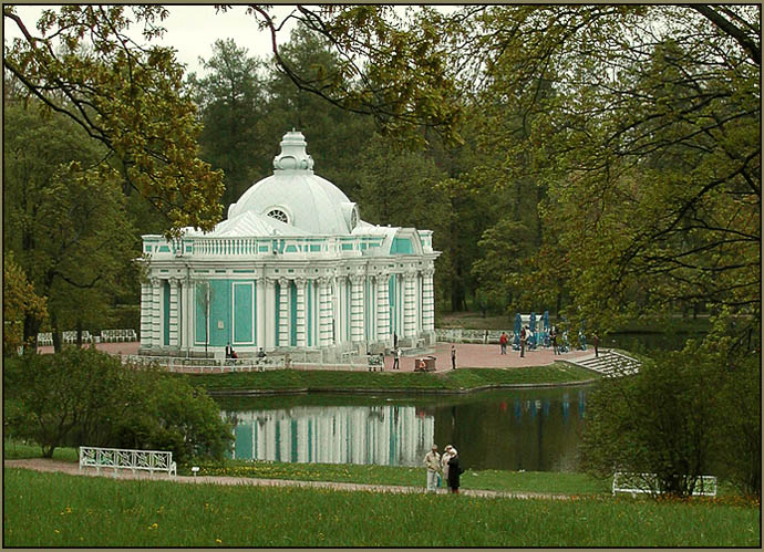 фото "В   летнем парке ..." метки: архитектура, пейзаж, 