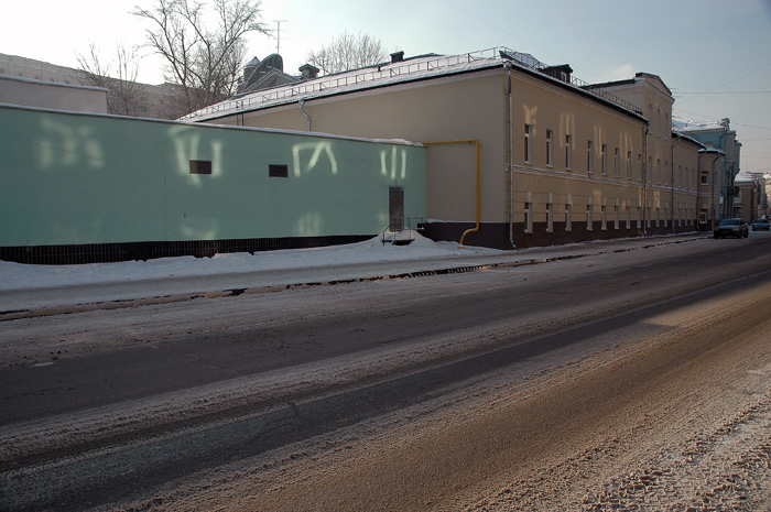 photo "The Moscow hieroglyphs" tags: architecture, landscape, winter