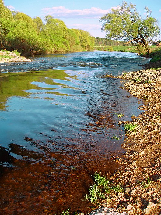 фото "Течёт река Волга" метки: пейзаж, весна, вода