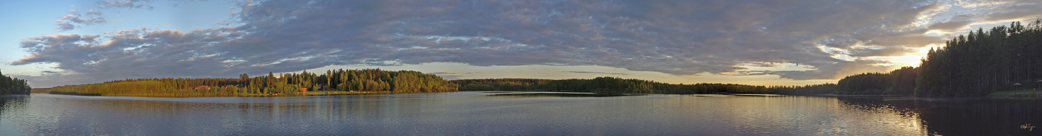 photo "Evening under Moscow" tags: panoramic, landscape, sunset