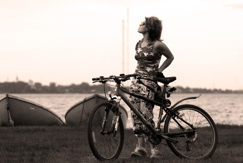 photo "Breeze" tags: portrait, genre, woman