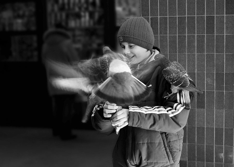 photo "***" tags: portrait, black&white, children