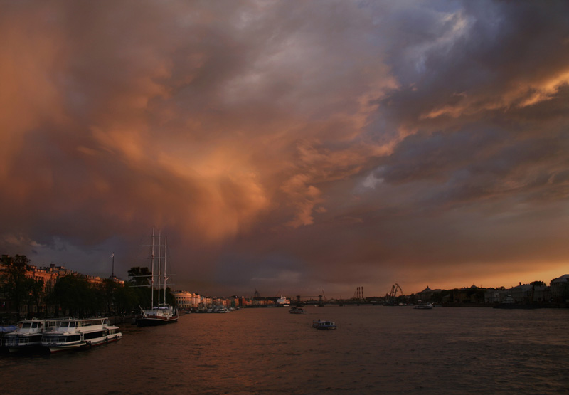 photo "***" tags: landscape, clouds, sunset