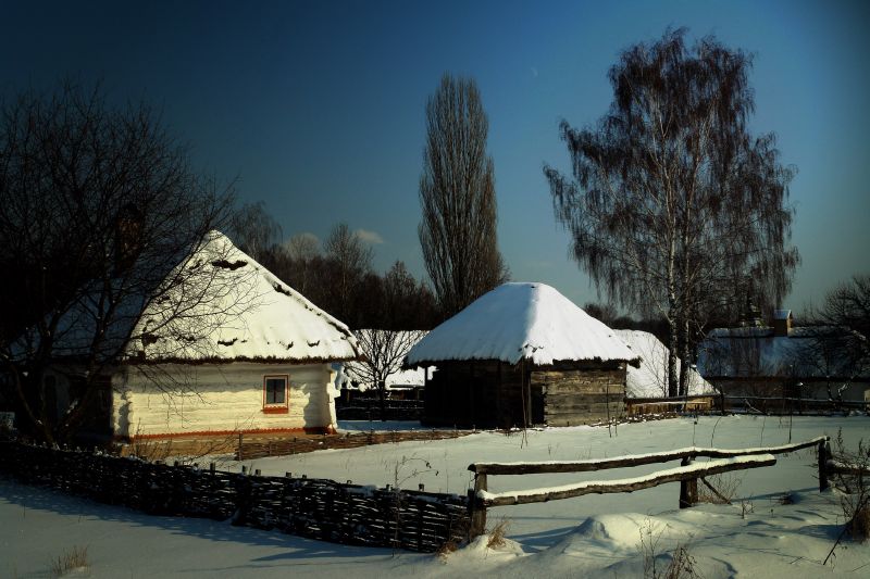 photo "Christmas a picture" tags: landscape, architecture, winter
