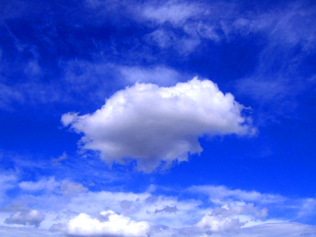 photo "The cloud" tags: landscape, clouds