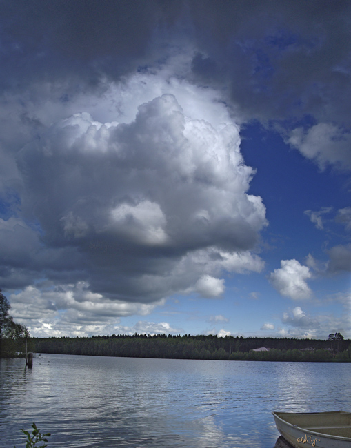 фото "Облака" метки: пейзаж, вода, облака