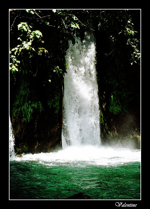 фото "Изумрудный водопад" метки: пейзаж, вода