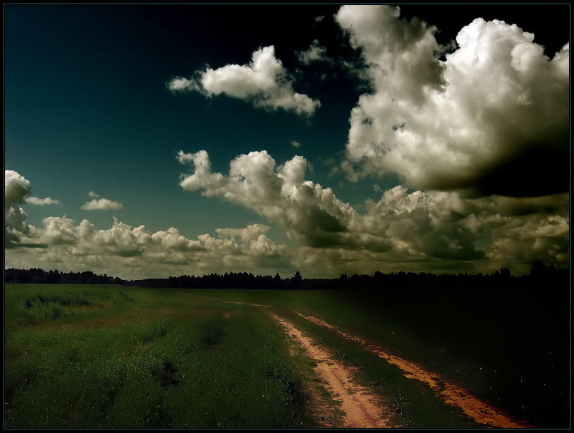 photo "Russian open spaces!!!" tags: landscape, clouds, summer