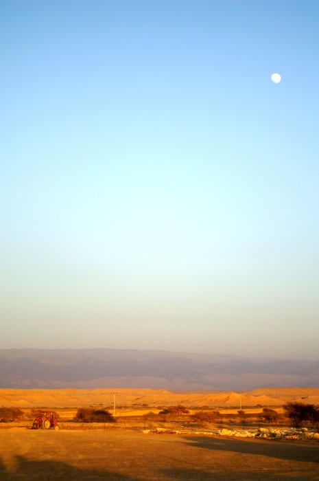 фото "Красный трактор" метки: пейзаж, закат