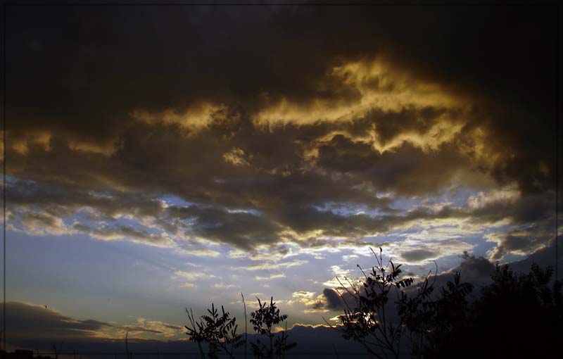 photo "***" tags: landscape, clouds, sunset