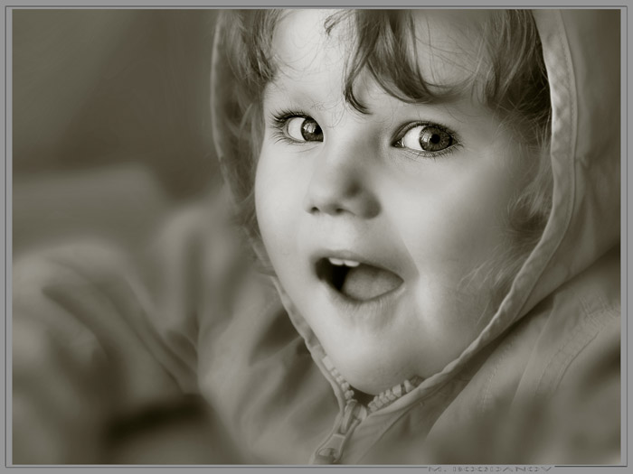 photo "Joy" tags: portrait, black&white, children