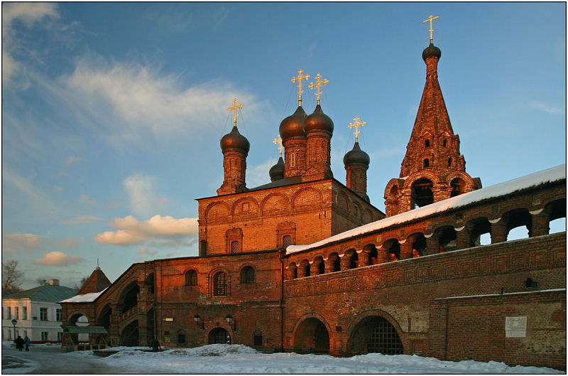 photo "March evening in Krutitsy" tags: architecture, landscape, sunset