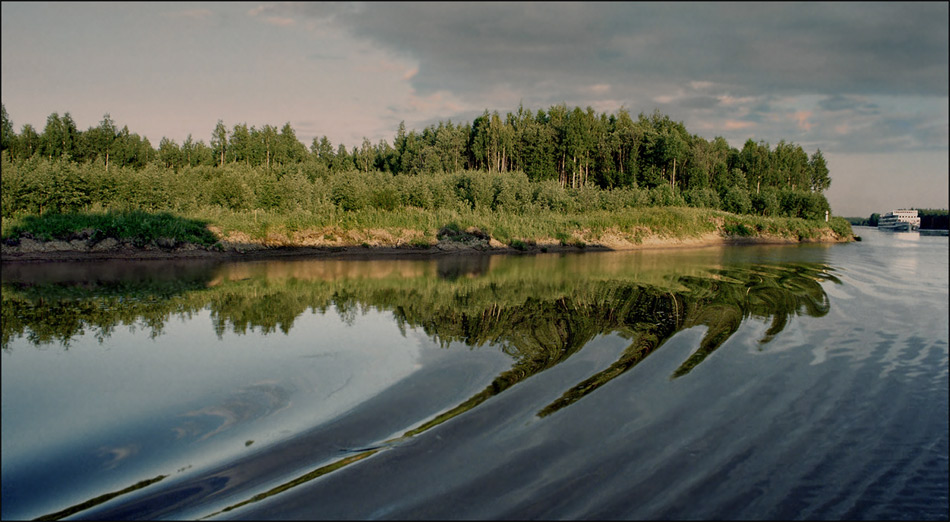 photo "Evening near... Silently around..." tags: landscape, water