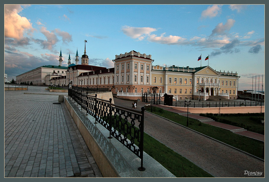 фото "В Казанском Кремле" метки: архитектура, пейзаж, 