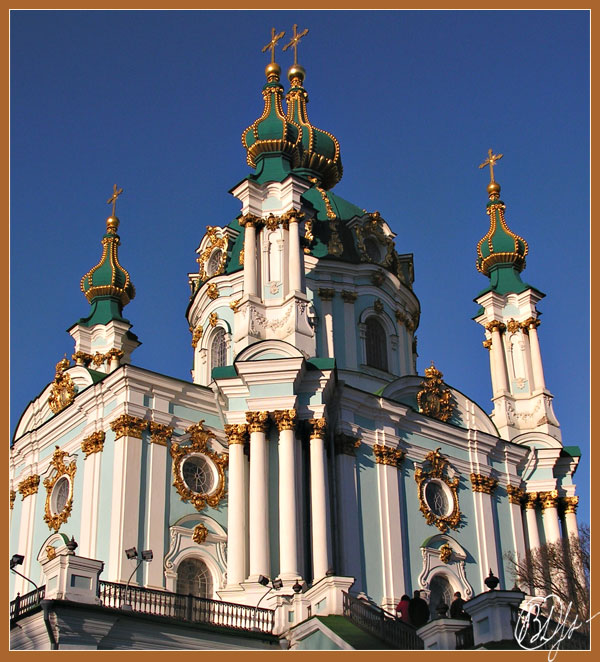 фото "Андреевский собор, г. Киев" метки: архитектура, пейзаж, 