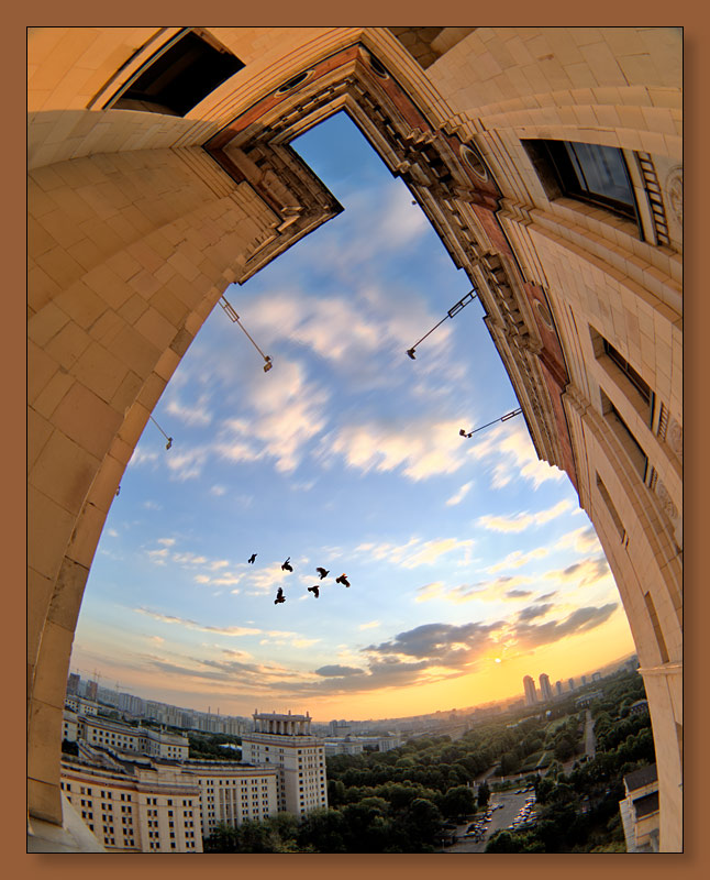 photo "The sunset" tags: genre, montage, 