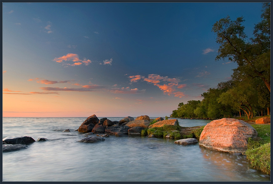 photo "Evening in June" tags: landscape, summer, water