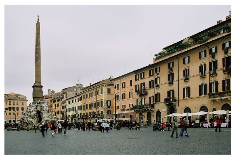 фото "Piazza Navona, Rome" метки: архитектура, путешествия, пейзаж, Европа