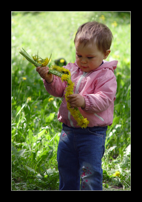 photo "The Wreath for ma..." tags: portrait, genre, children