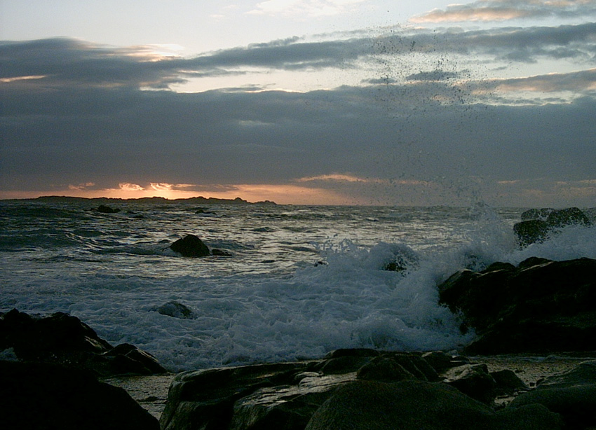 photo "Final fling !!" tags: landscape, sunset, water