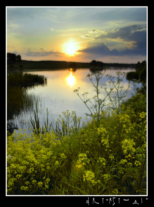 photo "***" tags: landscape, sunset