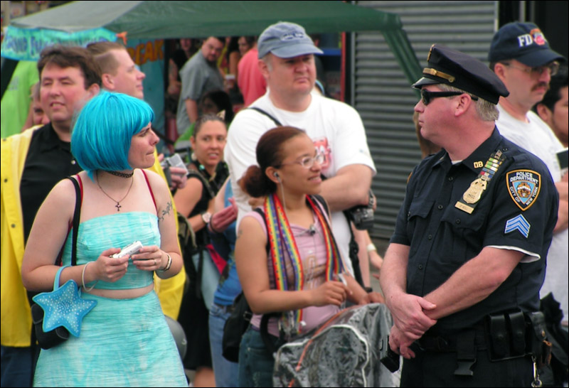photo "NYPD Blue." tags: reporting, genre, 
