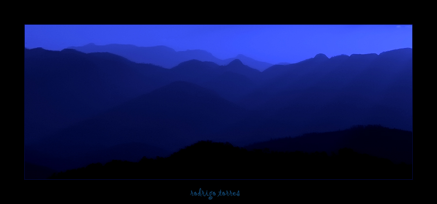 photo "blue mountain" tags: landscape, mountains