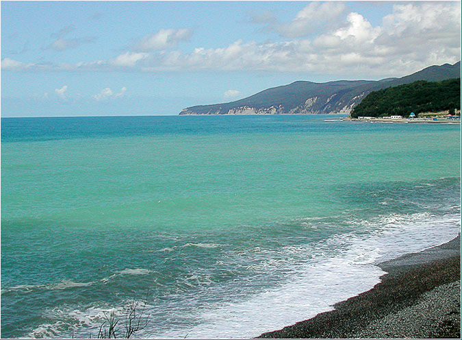 photo "Landscape from Black sea" tags: landscape, mountains, water