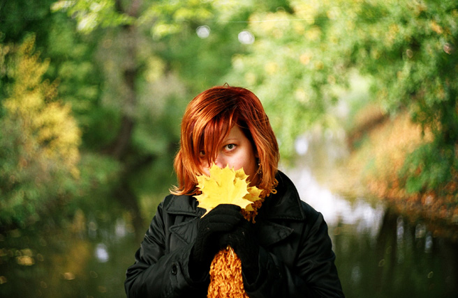 photo "autumn romantic" tags: portrait, woman