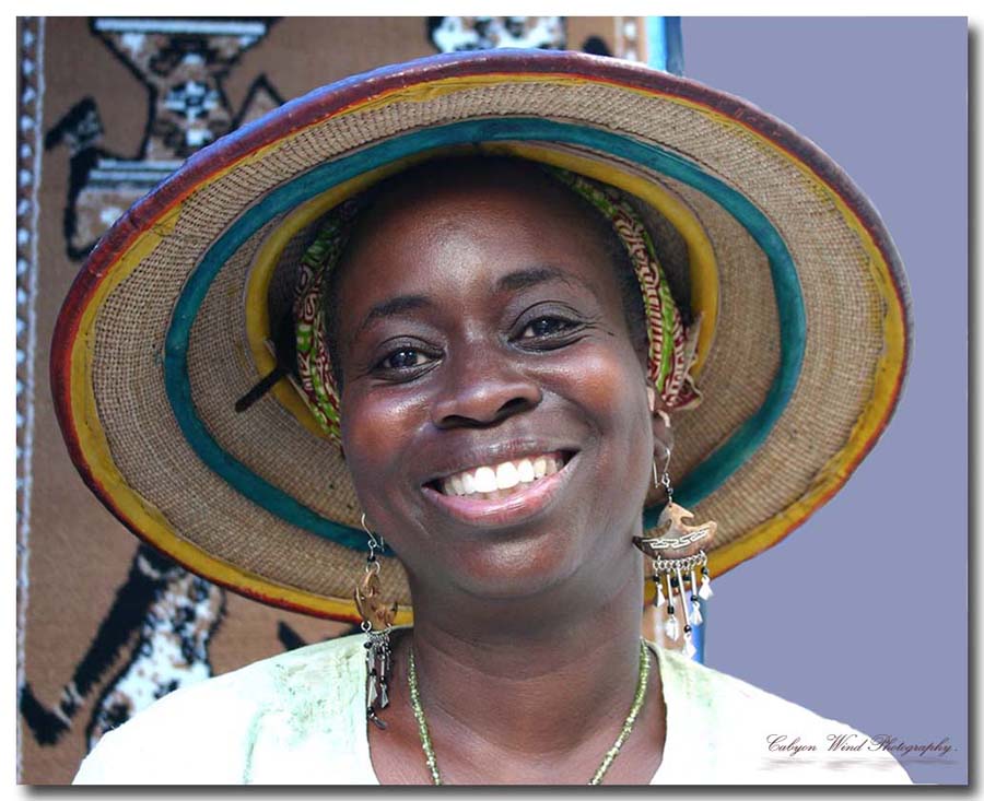 photo "" West African Smile "." tags: portrait, travel, Africa, woman