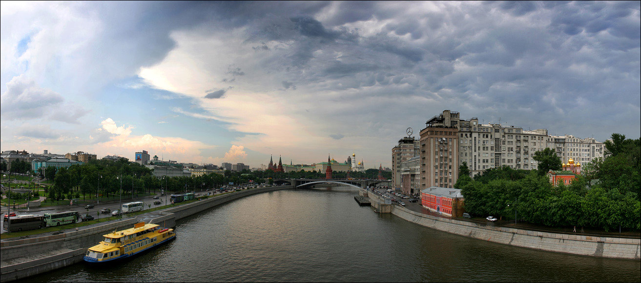 photo "Palette of a thunder-storm" tags: panoramic, 