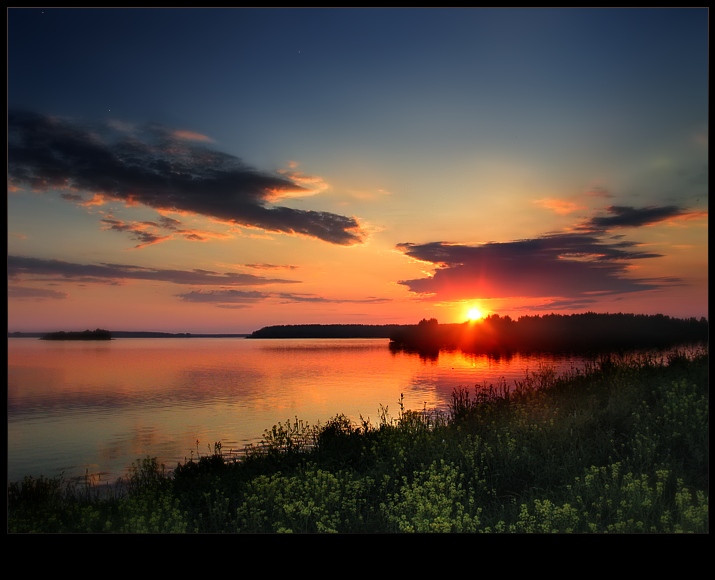 photo "Ales..." tags: landscape, sunset, water