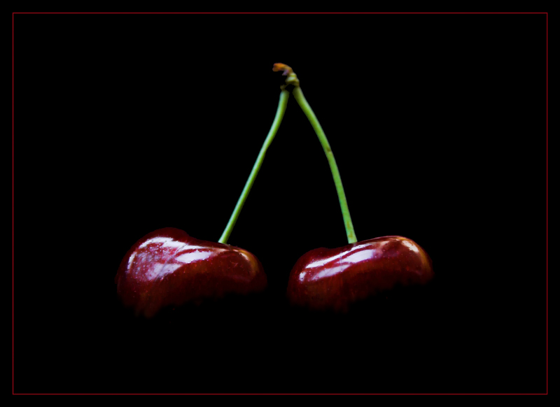 photo "Cherry s of my fathers garden..." tags: macro and close-up, still life, 