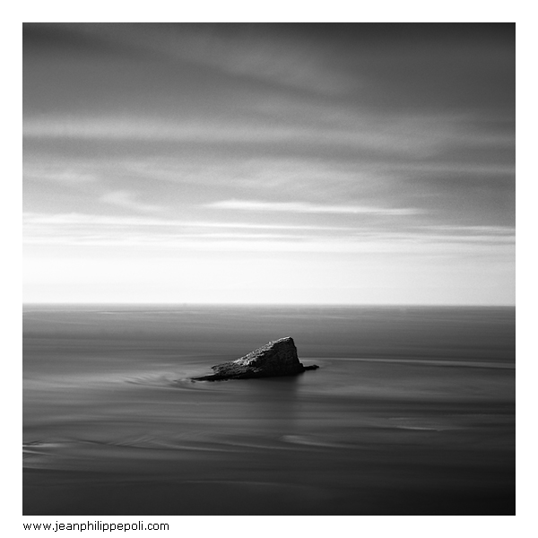 photo "Alone rock" tags: landscape, clouds, water