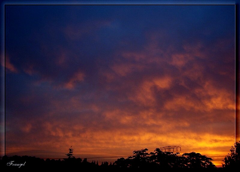 photo "Burning Sky" tags: genre, landscape, clouds