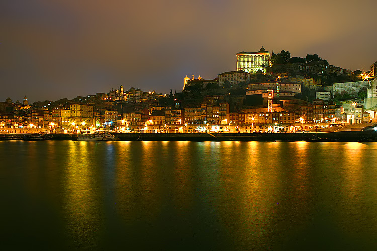 photo "Oporto by Night" tags: architecture, landscape, night