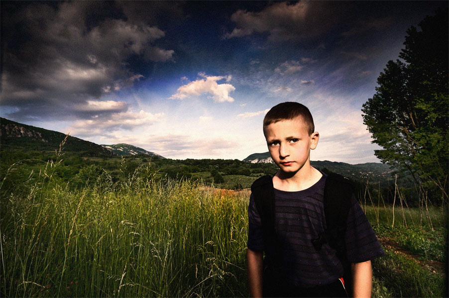 photo "Little Stefan" tags: landscape, portrait, children