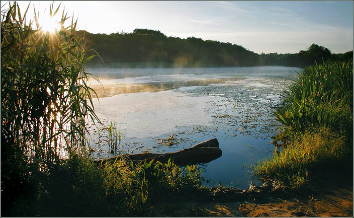 фото "Утренняя" метки: пейзаж, вода, закат