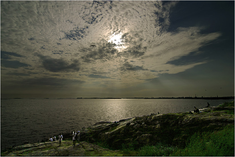 фото "Seascape" метки: пейзаж, вода, облака