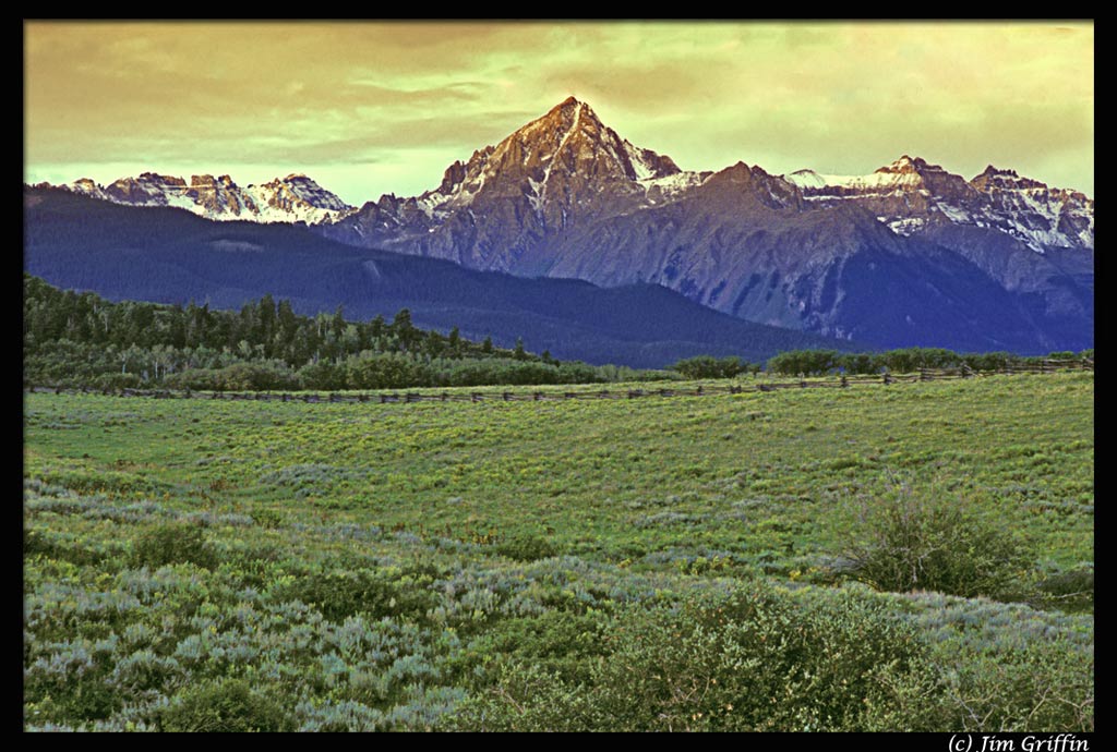 фото "San Juan mountains at sunset" метки: пейзаж, горы, закат
