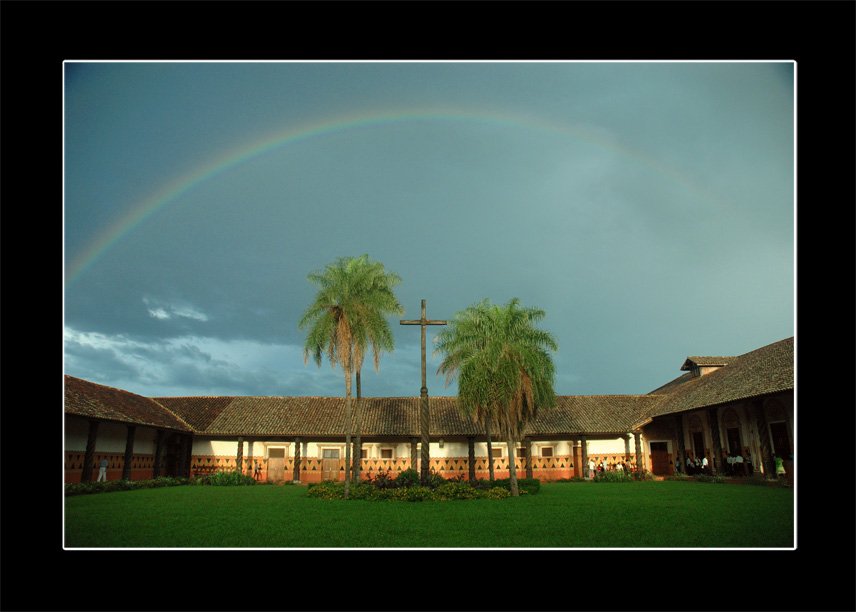 photo "in god's yard...?" tags: travel, landscape, South America, sunset