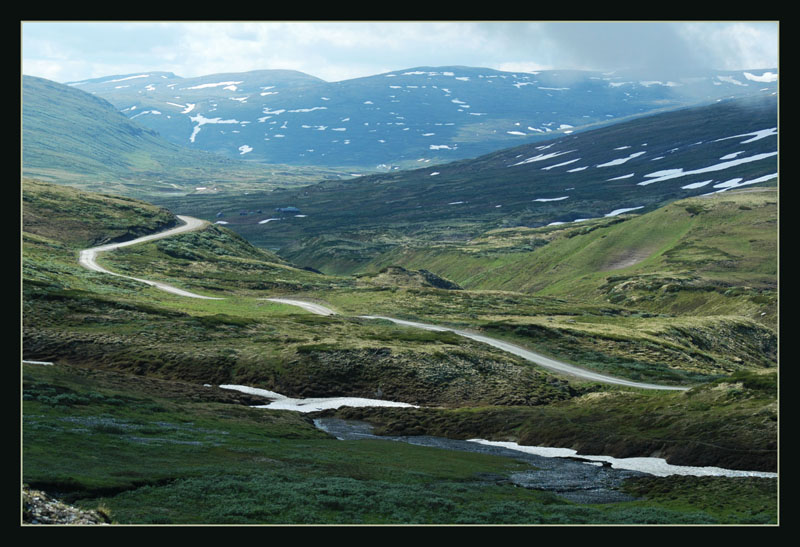 photo "Norwegian Mountain Road" tags: landscape, mountains