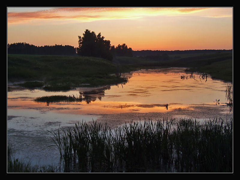 photo "***" tags: landscape, summer, sunset