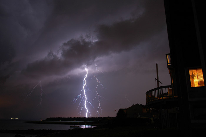 photo "Lightning Jack" tags: landscape, nature, night