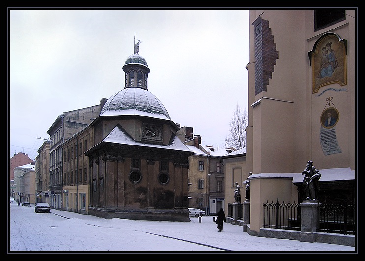 photo "The Lvov covered by a snow # 7" tags: architecture, landscape, winter