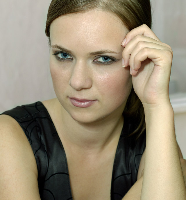 photo "portrait of a blue-eyed girl" tags: portrait, woman